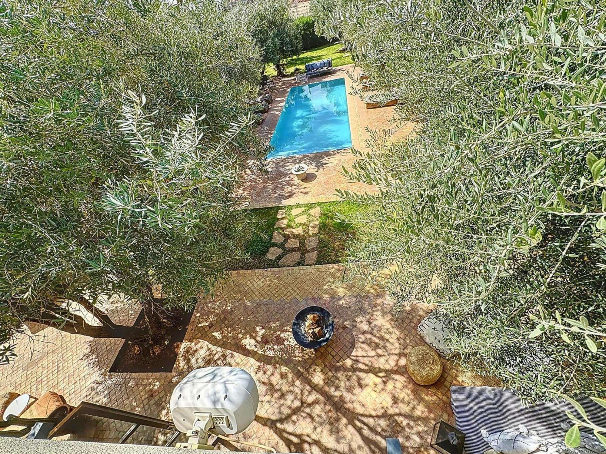 Villa Paschmina Piscine Chauffee Ourika Exteriör bild