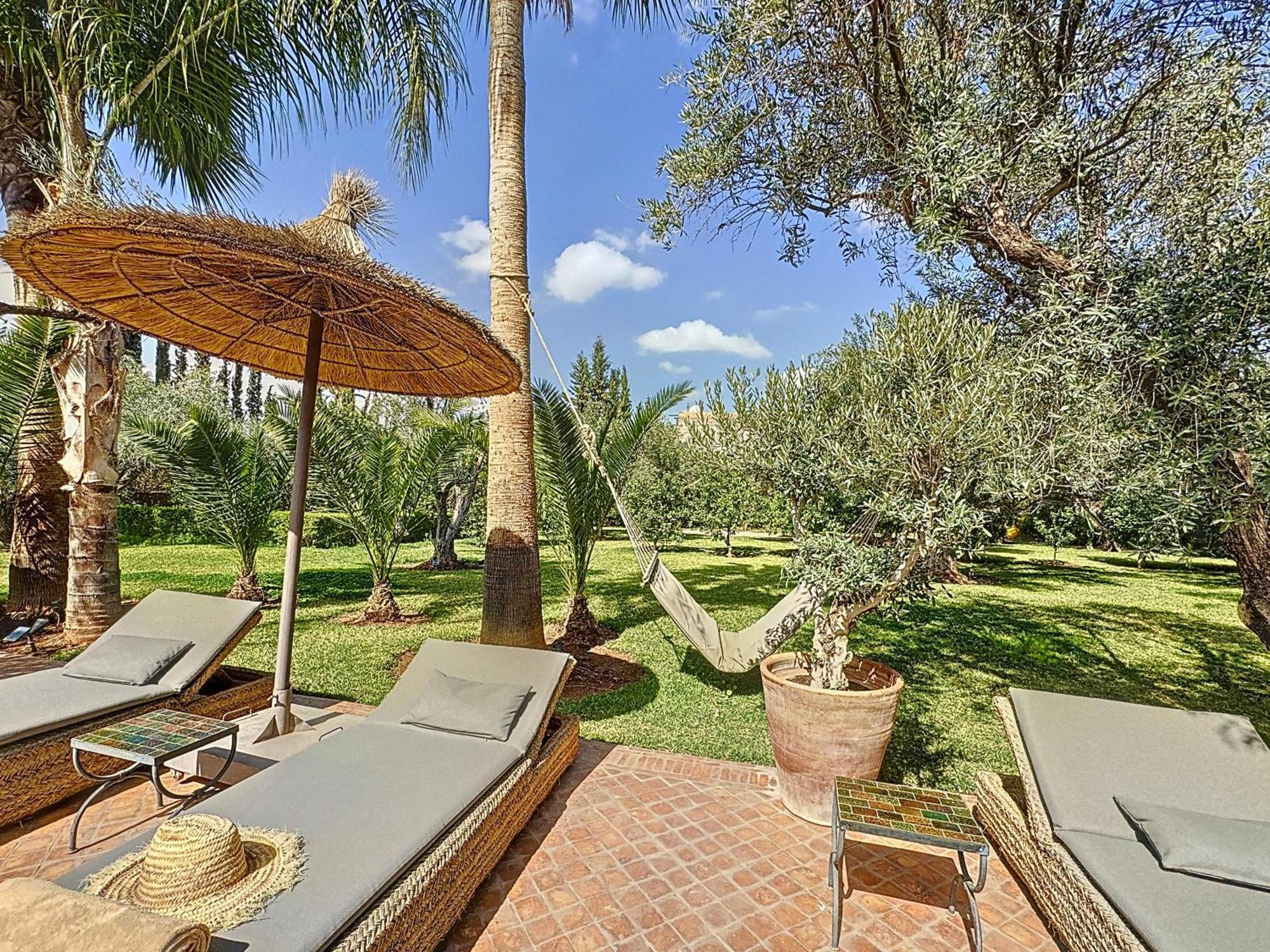 Villa Paschmina Piscine Chauffee Ourika Exteriör bild
