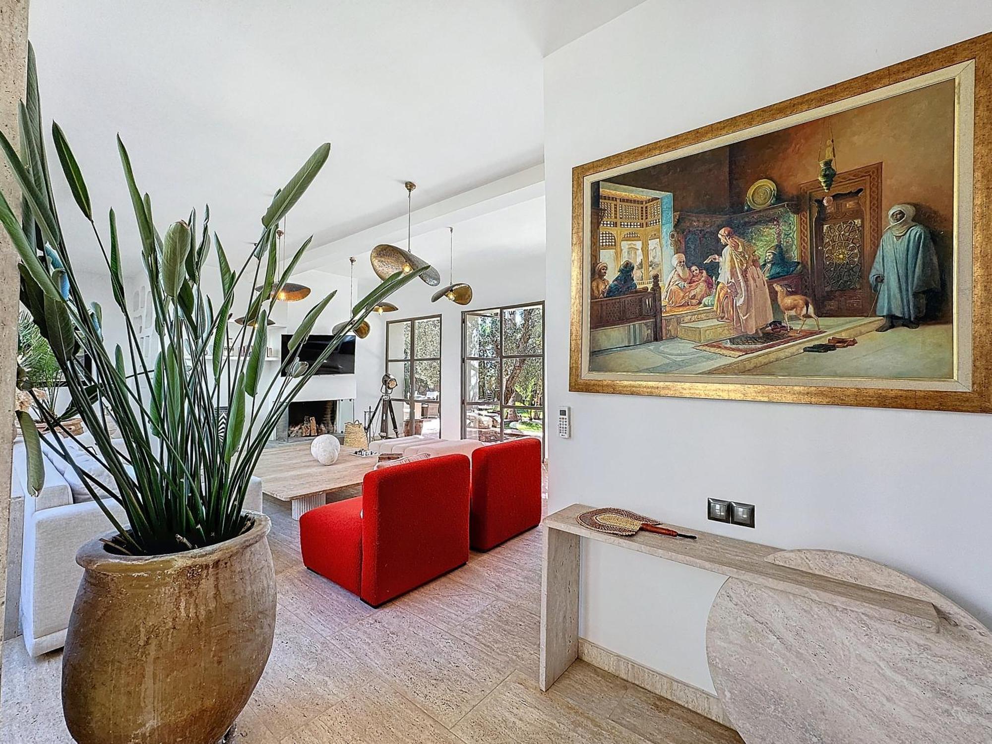 Villa Paschmina Piscine Chauffee Ourika Exteriör bild